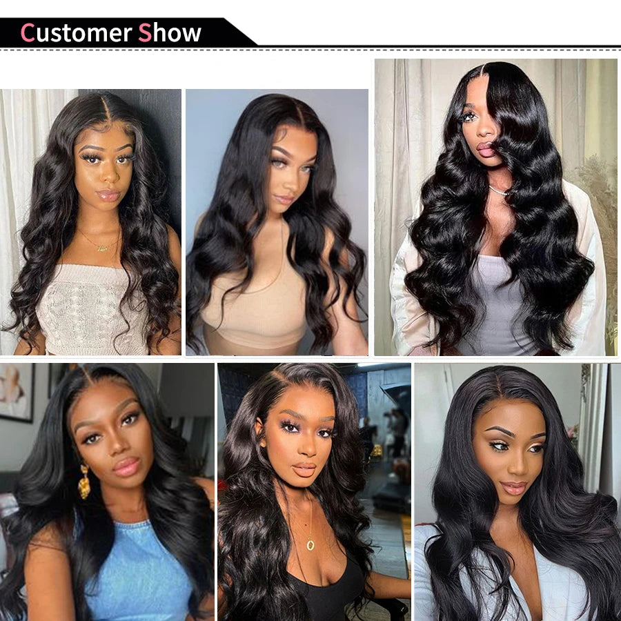 Brazilian Body Wave Human Hair Bundles 3-Pack Wefts